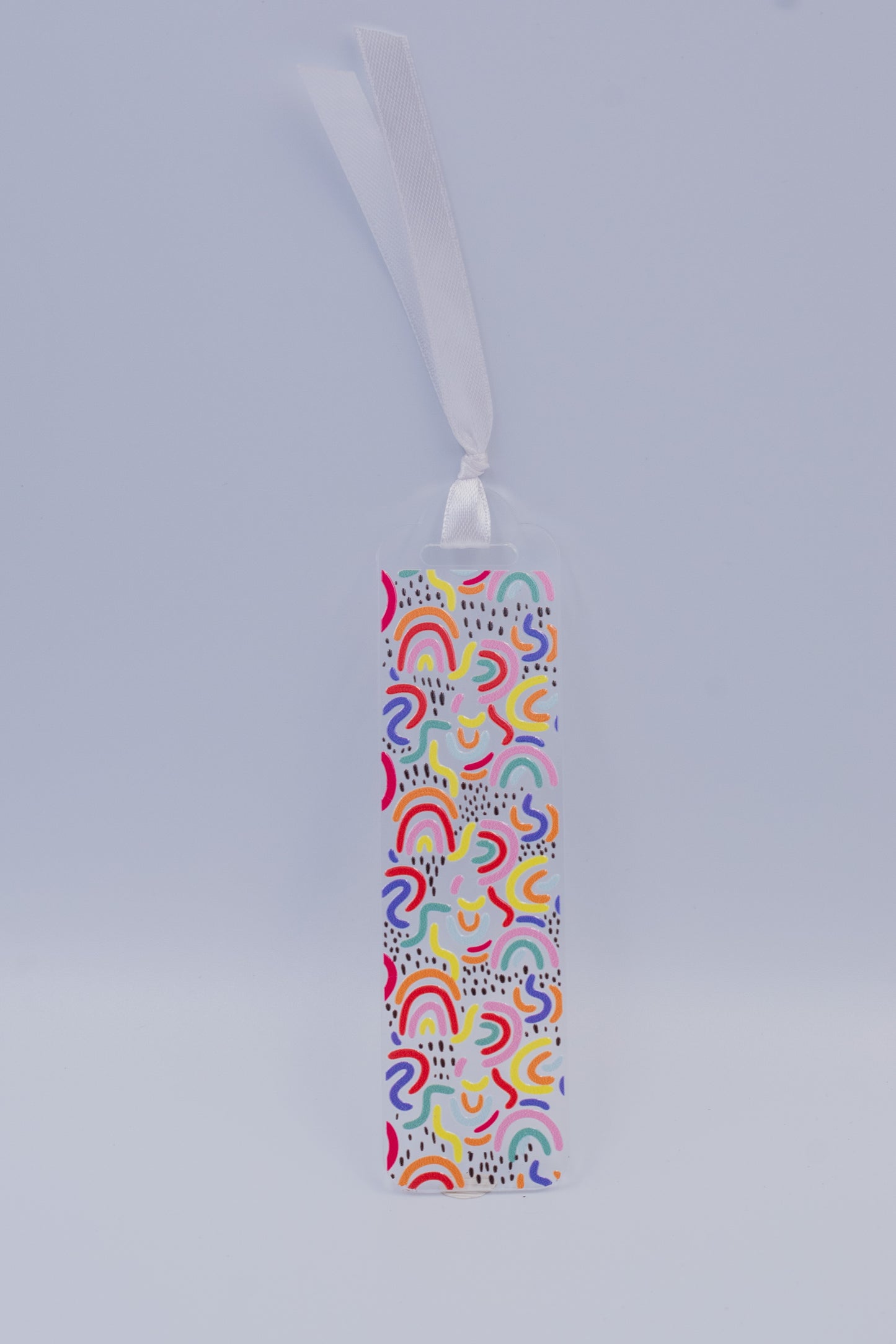 Abstract Rainbow Acrylic Bookmark