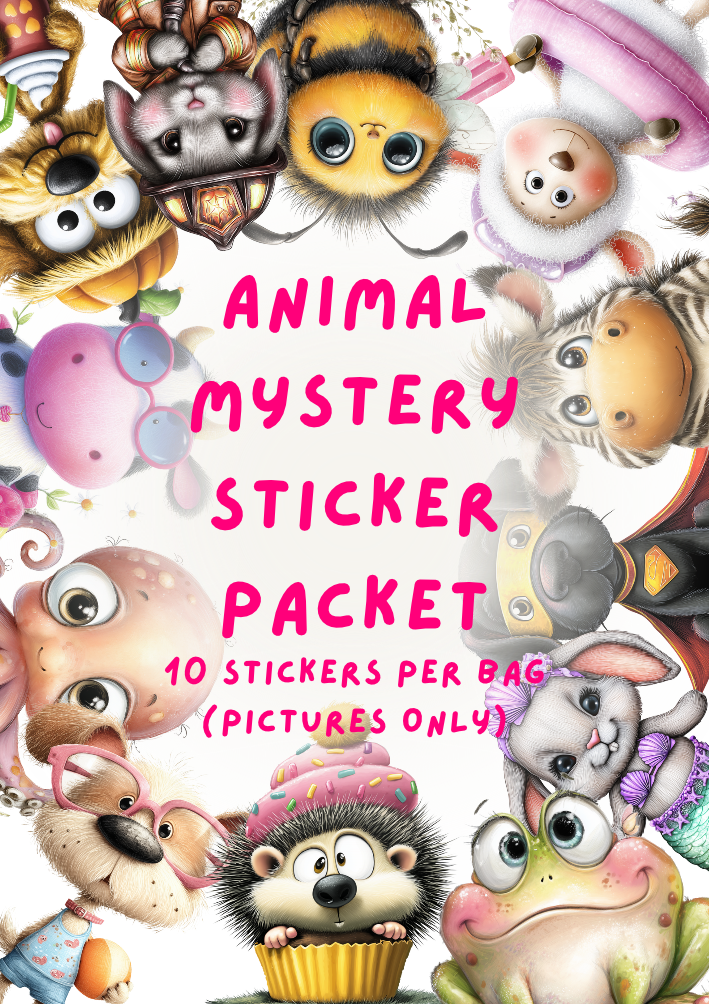 Animal Mystery Stickers
