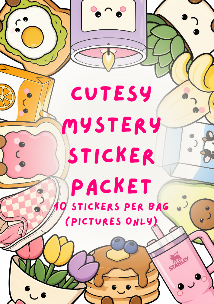 Cutesy Mystery Stickers
