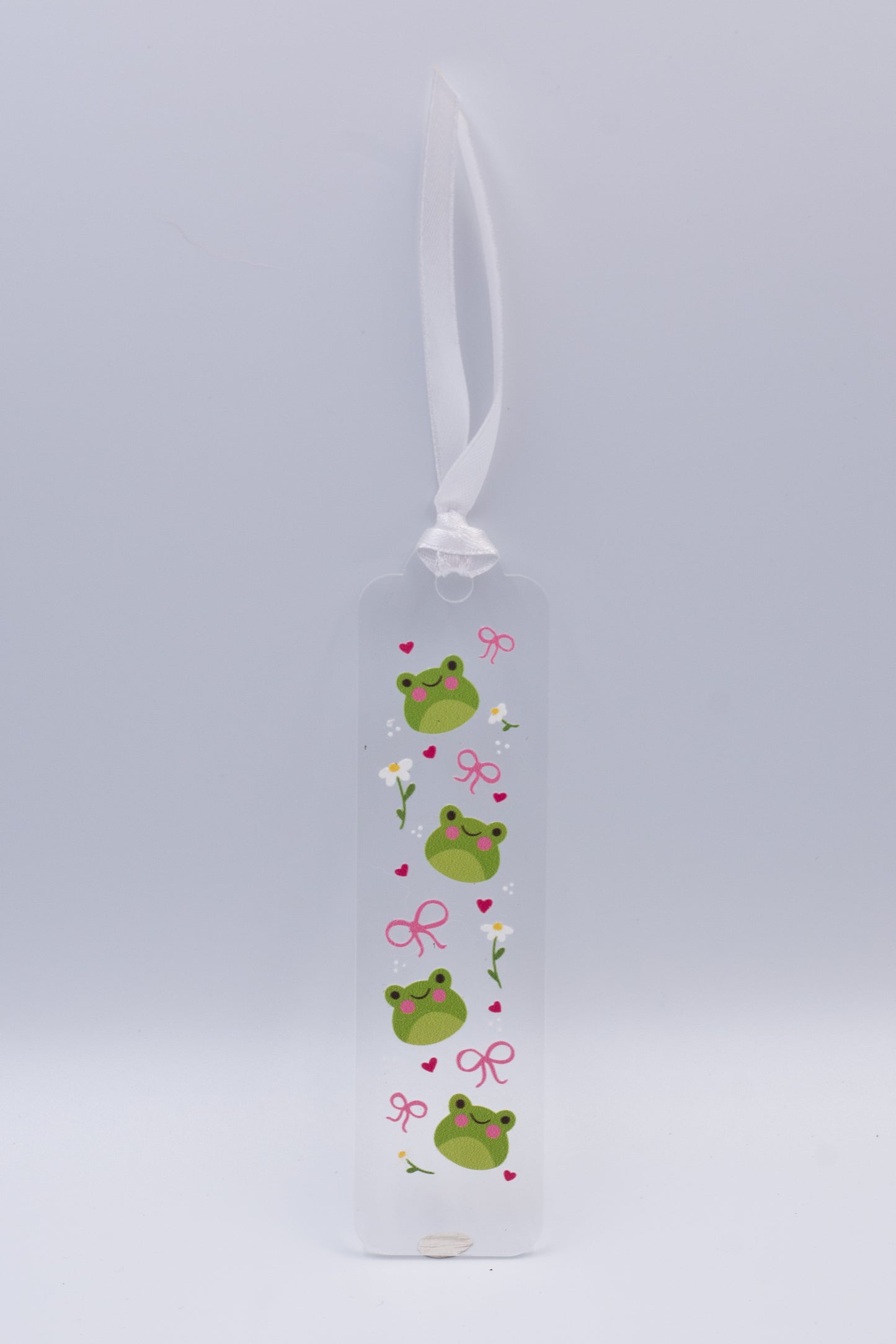 Frogs and Daisies Bookmark