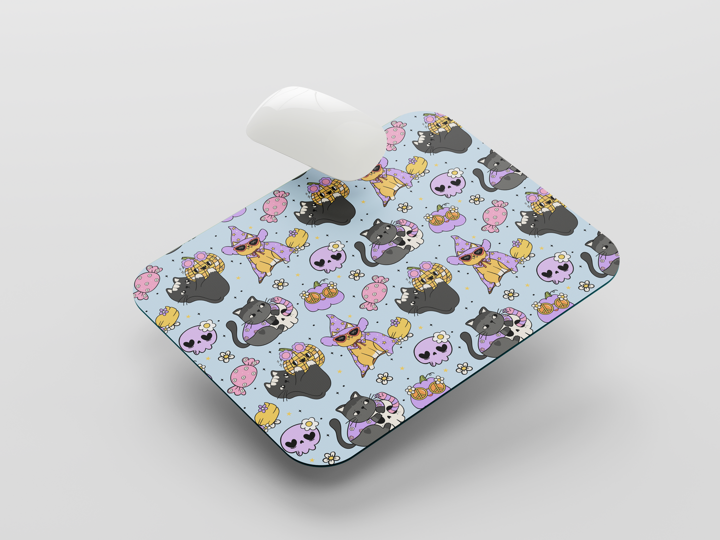 Kitty Witch Mouse Pad