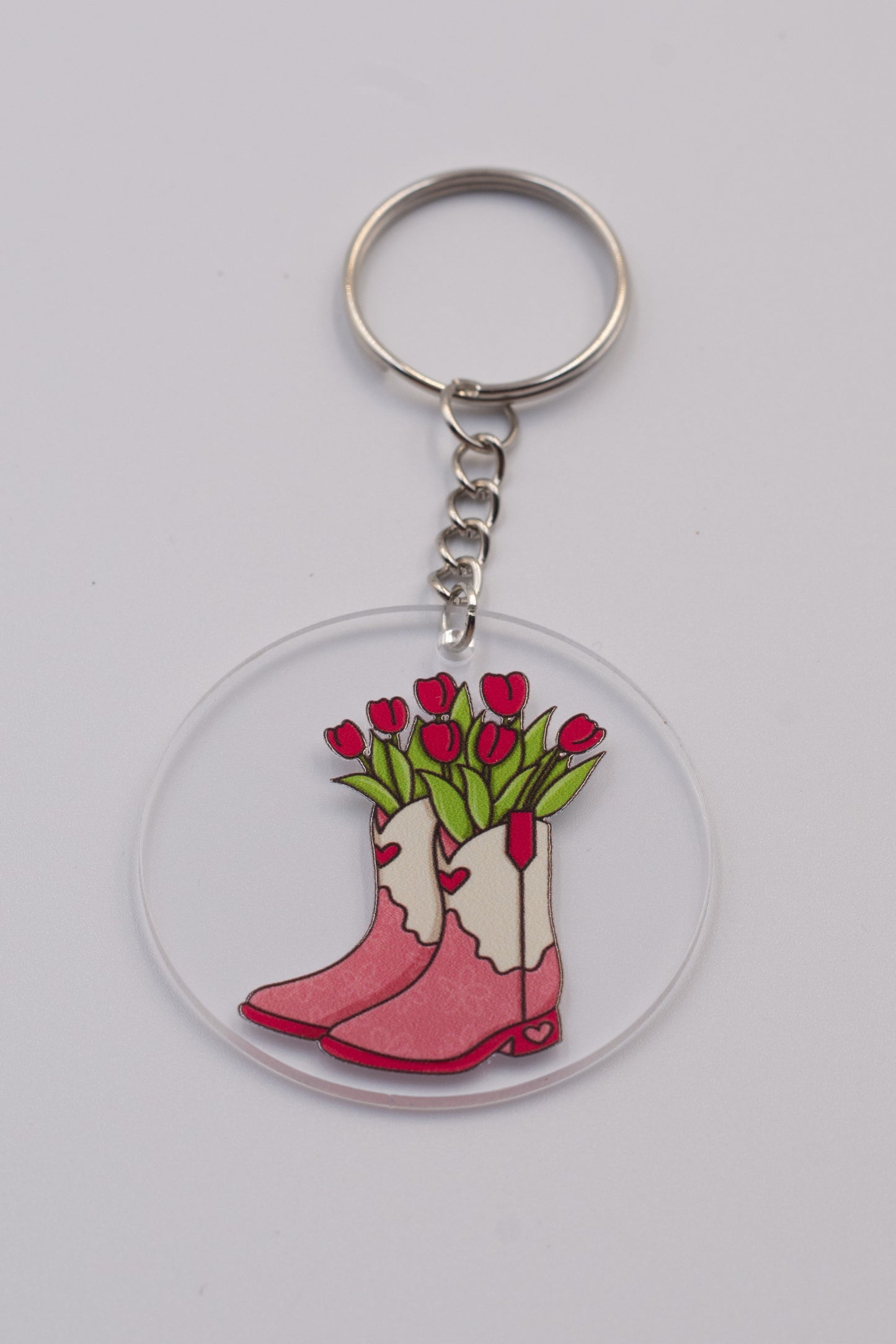 Cowboy Boots and Tulips Matching Set