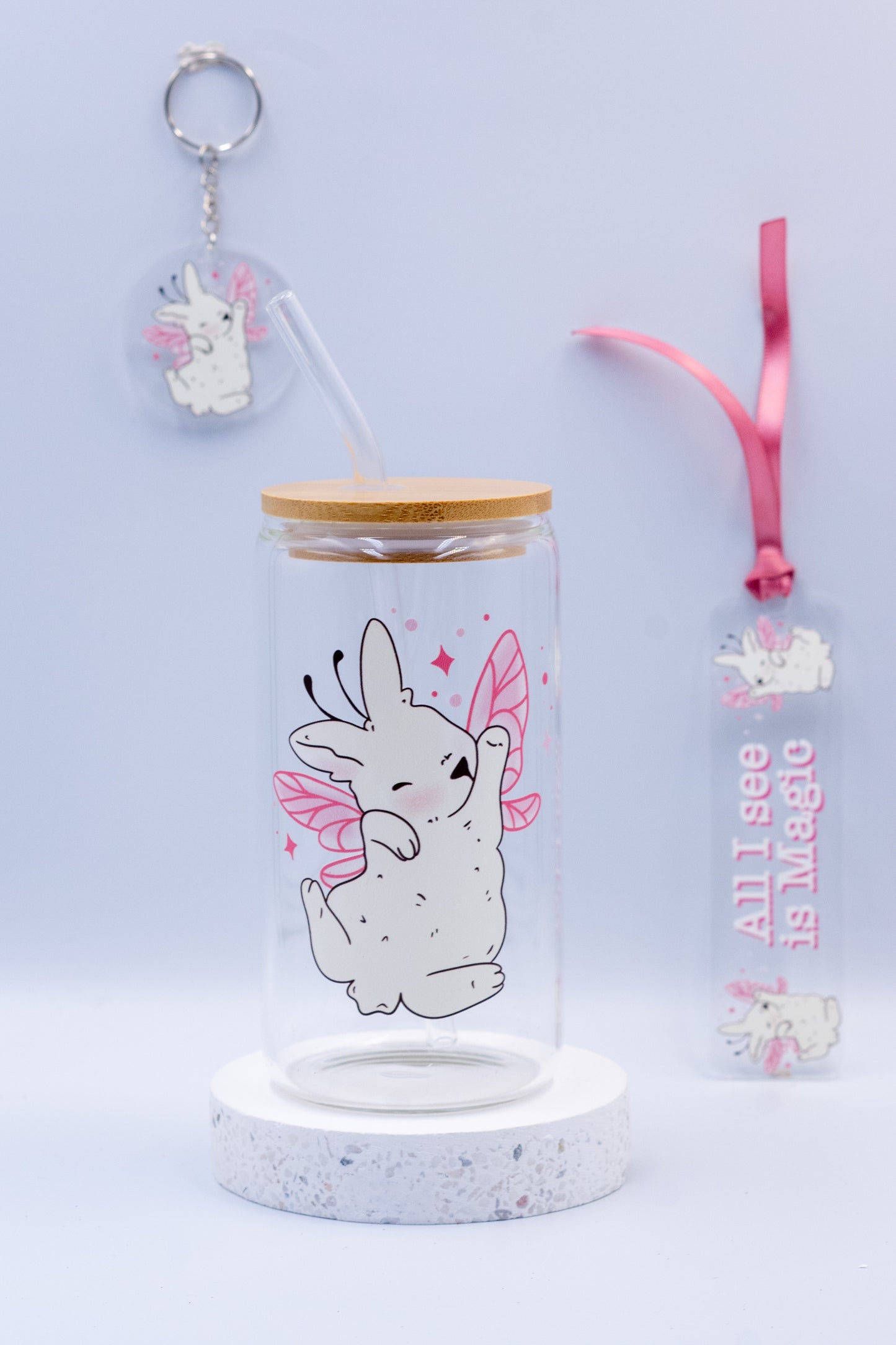 Bunny Fairy 500ml Libby Glass