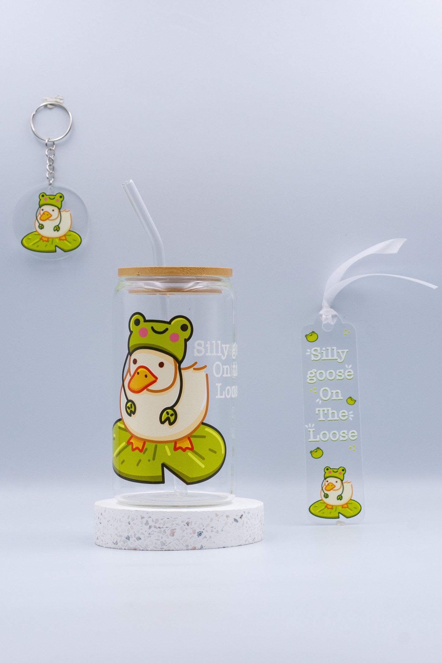Silly Goose 500ml Libby Glass