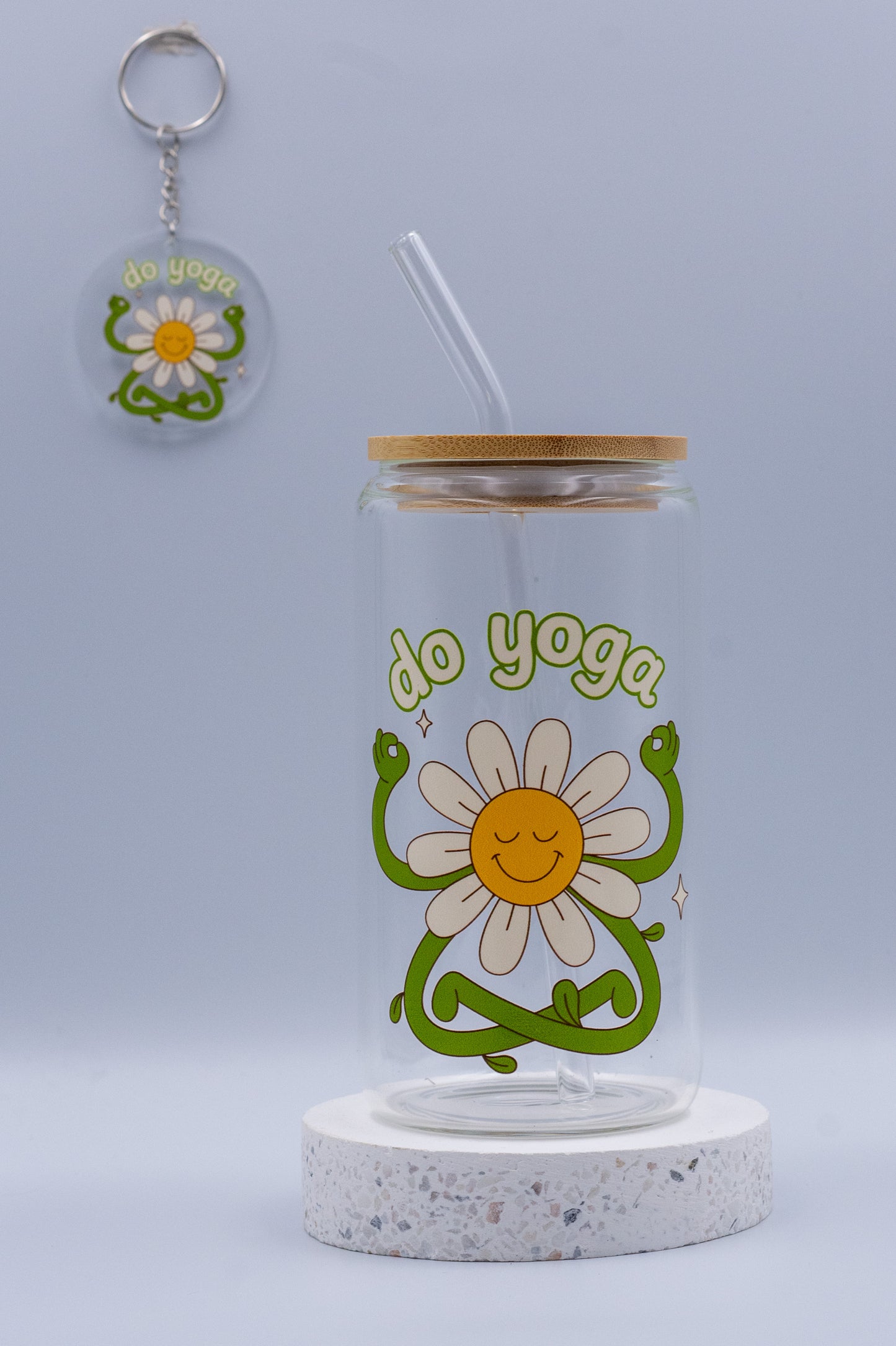 Do Yoga 500ml Libby Glass