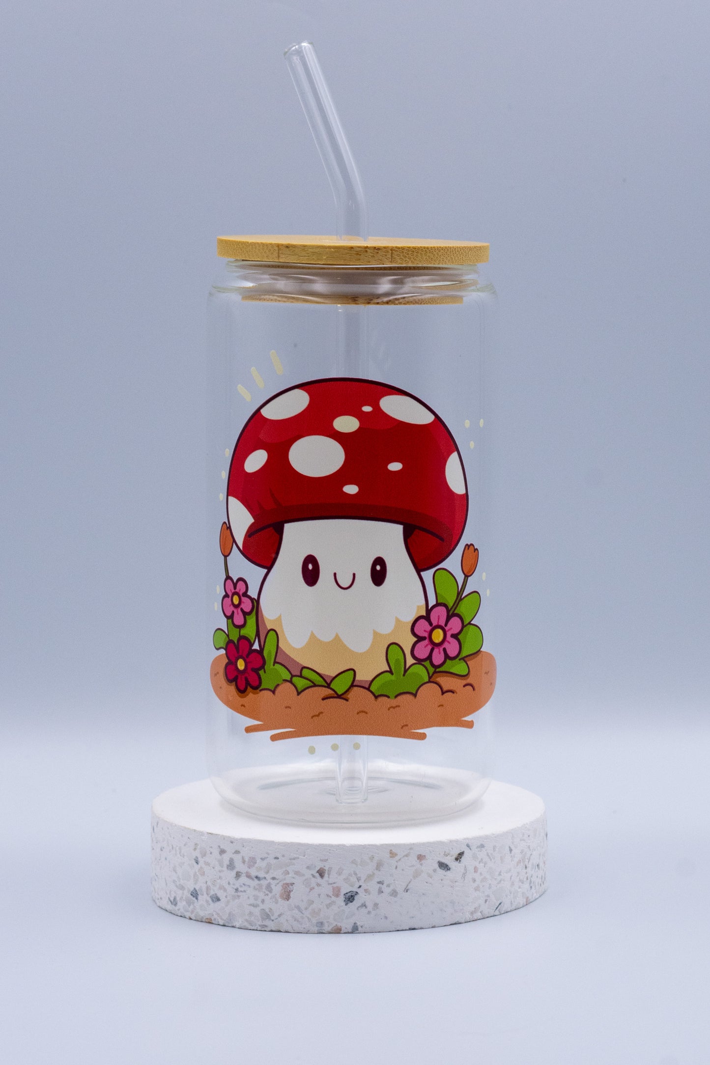 Mushroom 500ml Libby Glass