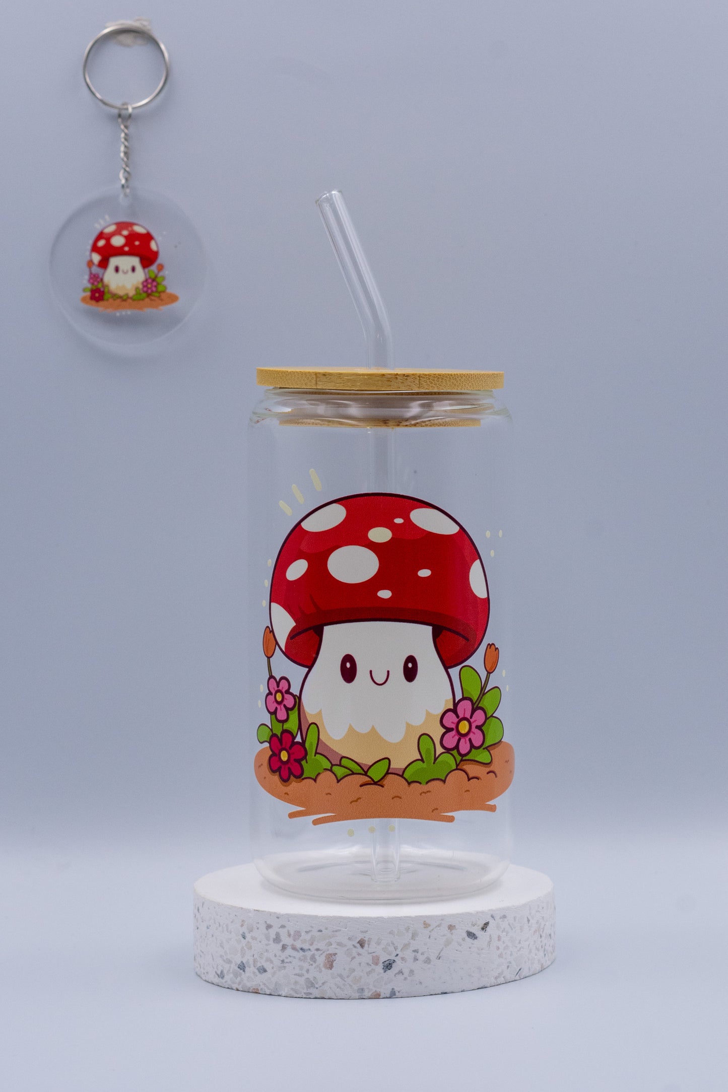 Mushroom 500ml Libby Glass