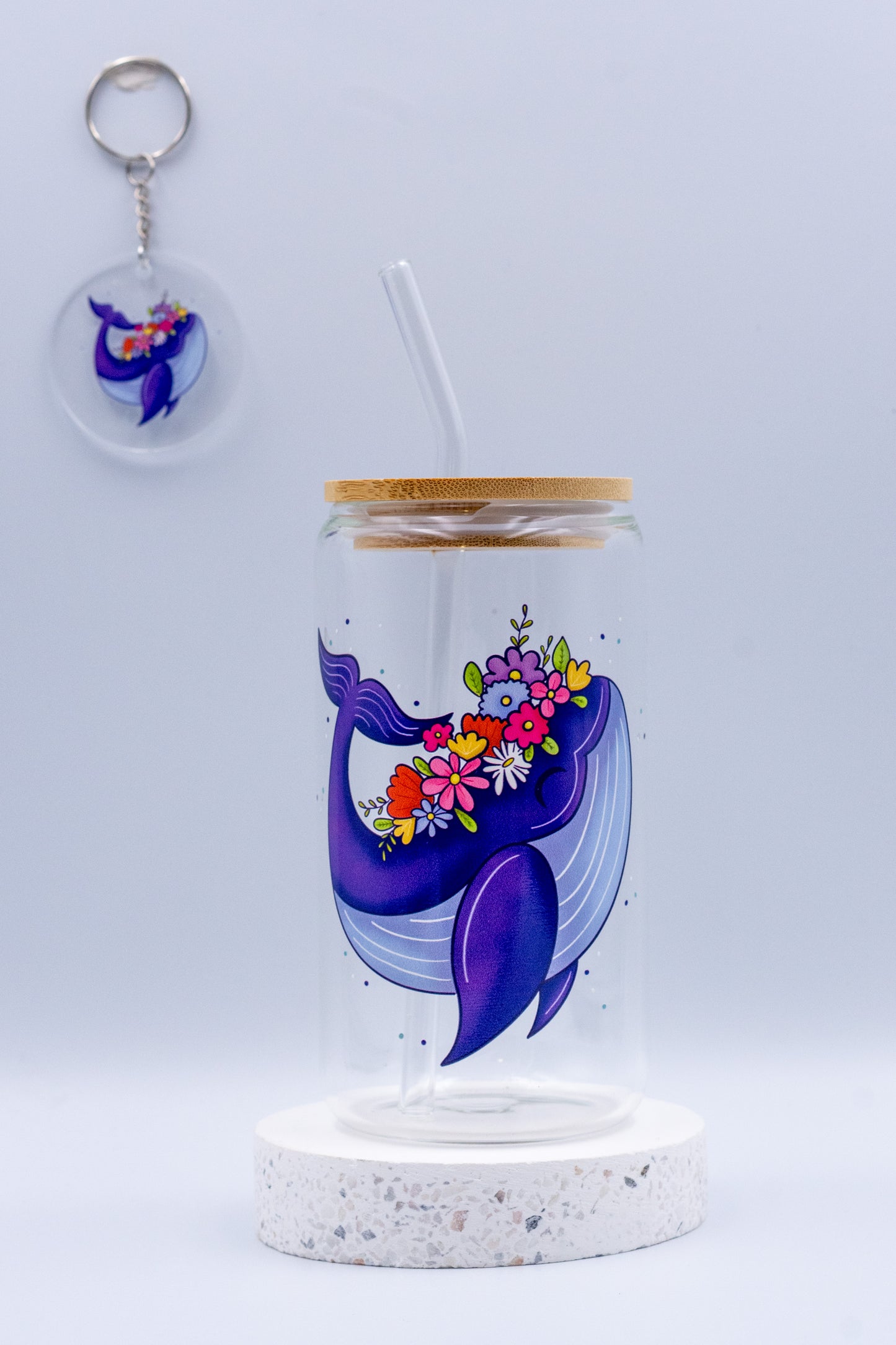 Whale 500ml Libby Glass
