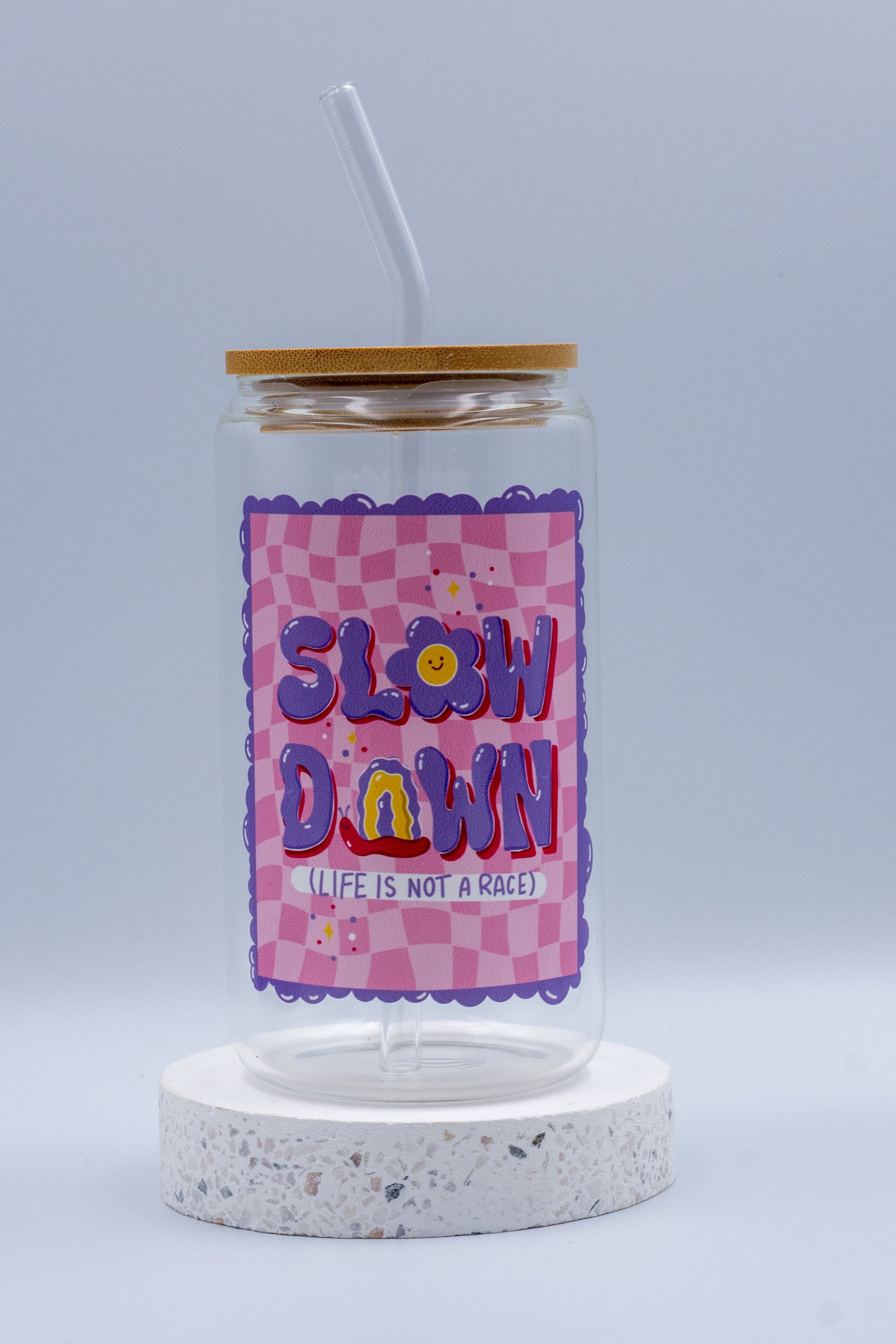 Slow Down 500ml Libby Glass