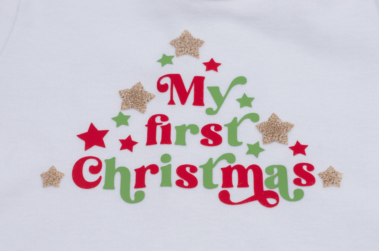 My First Christmas Tree Romper