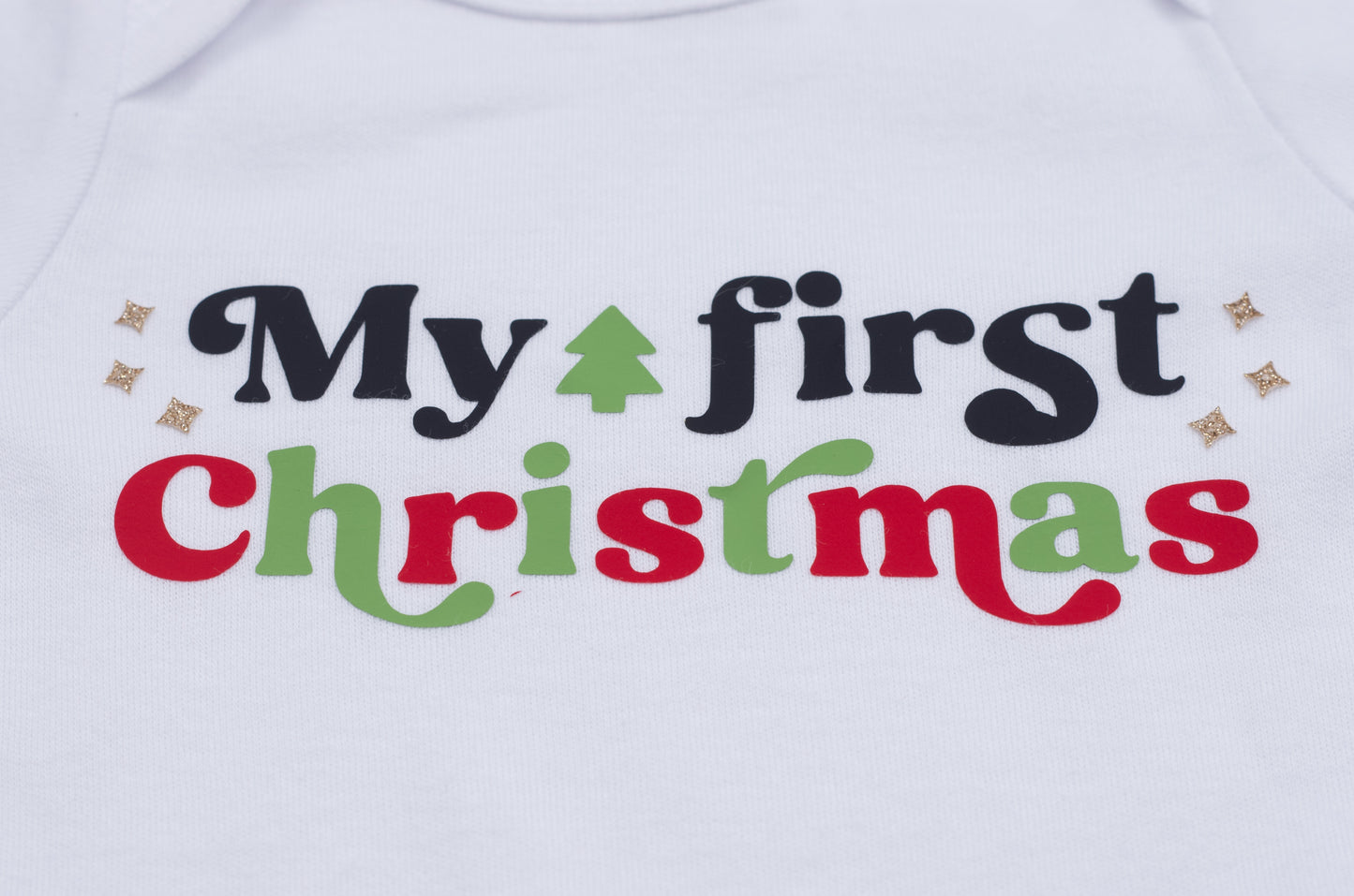 My First Christmas Romper