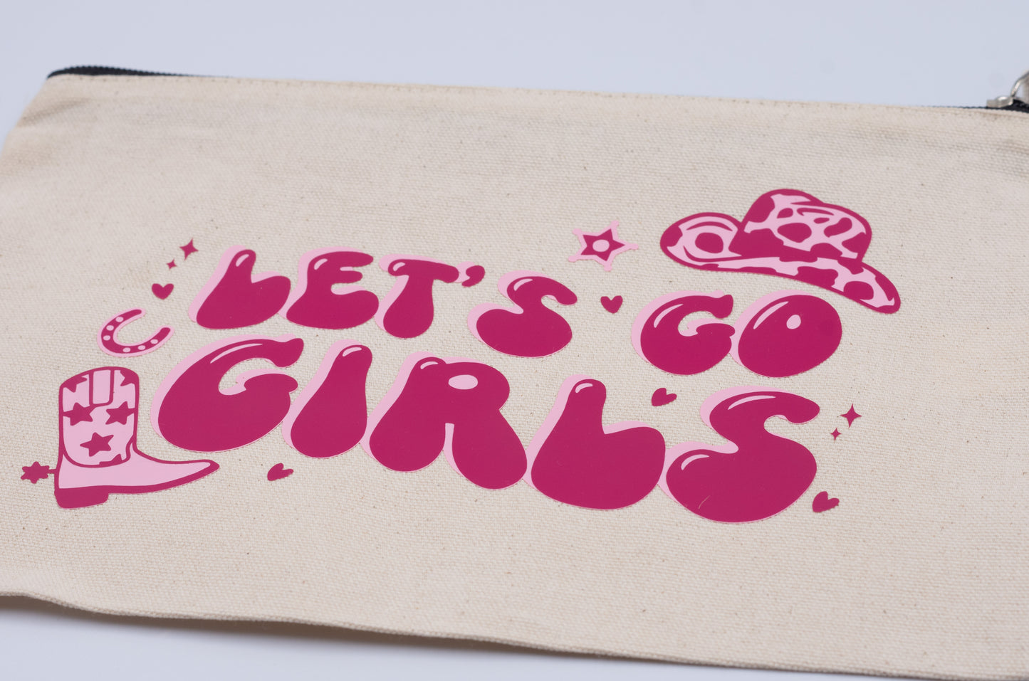 Lets Go Girls Make-up/Pencil Bag