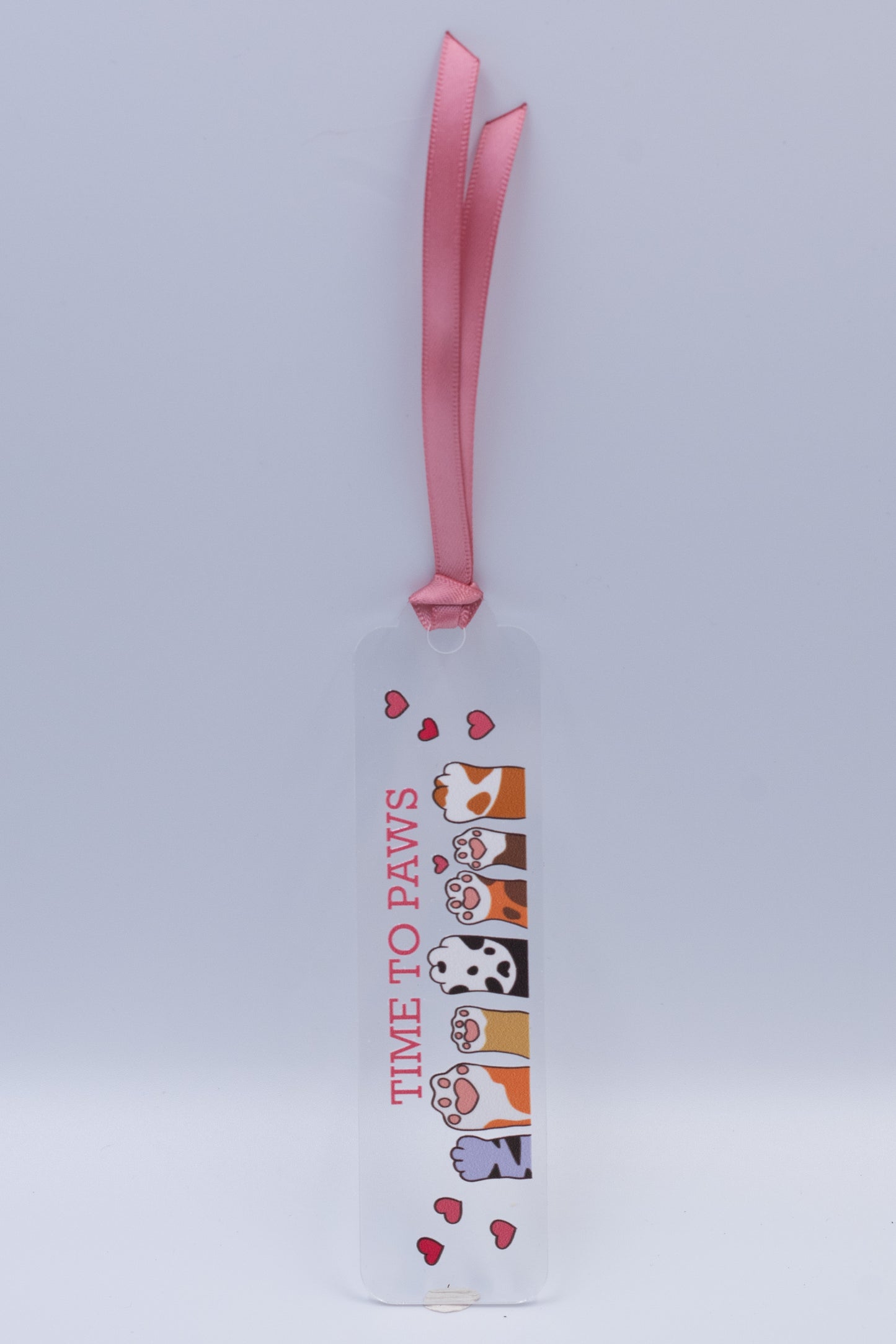 Time to Paws Bookmark