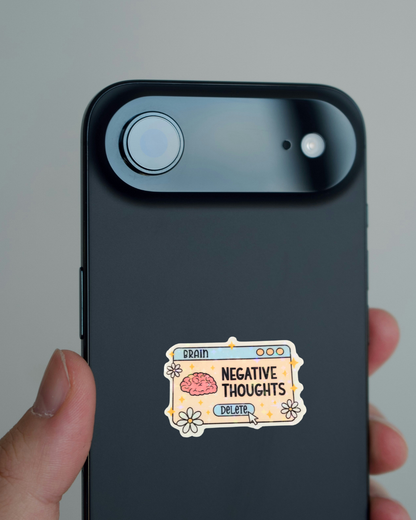 Negative Thoughts Sticker