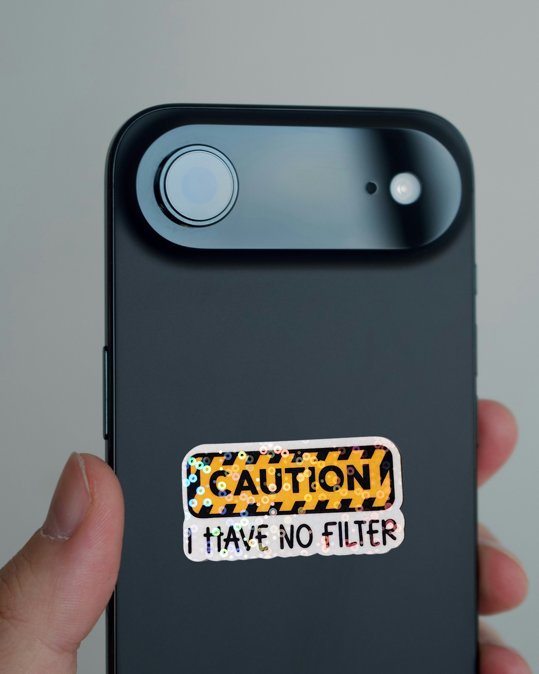 Caution I have no Filter