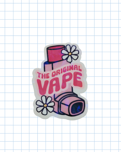 Original Vape Sticker