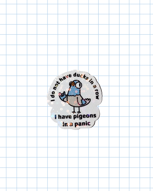 Pigeons in A Panic