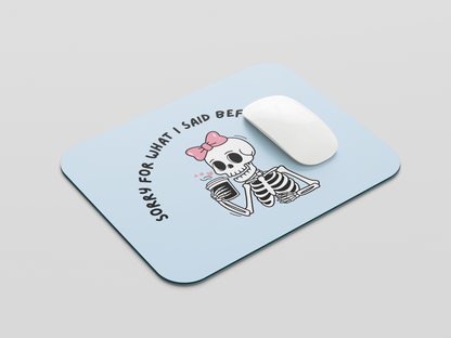 Before Coffee Mouse Pad