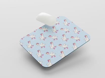Cowboy Ducks Mouse Pad