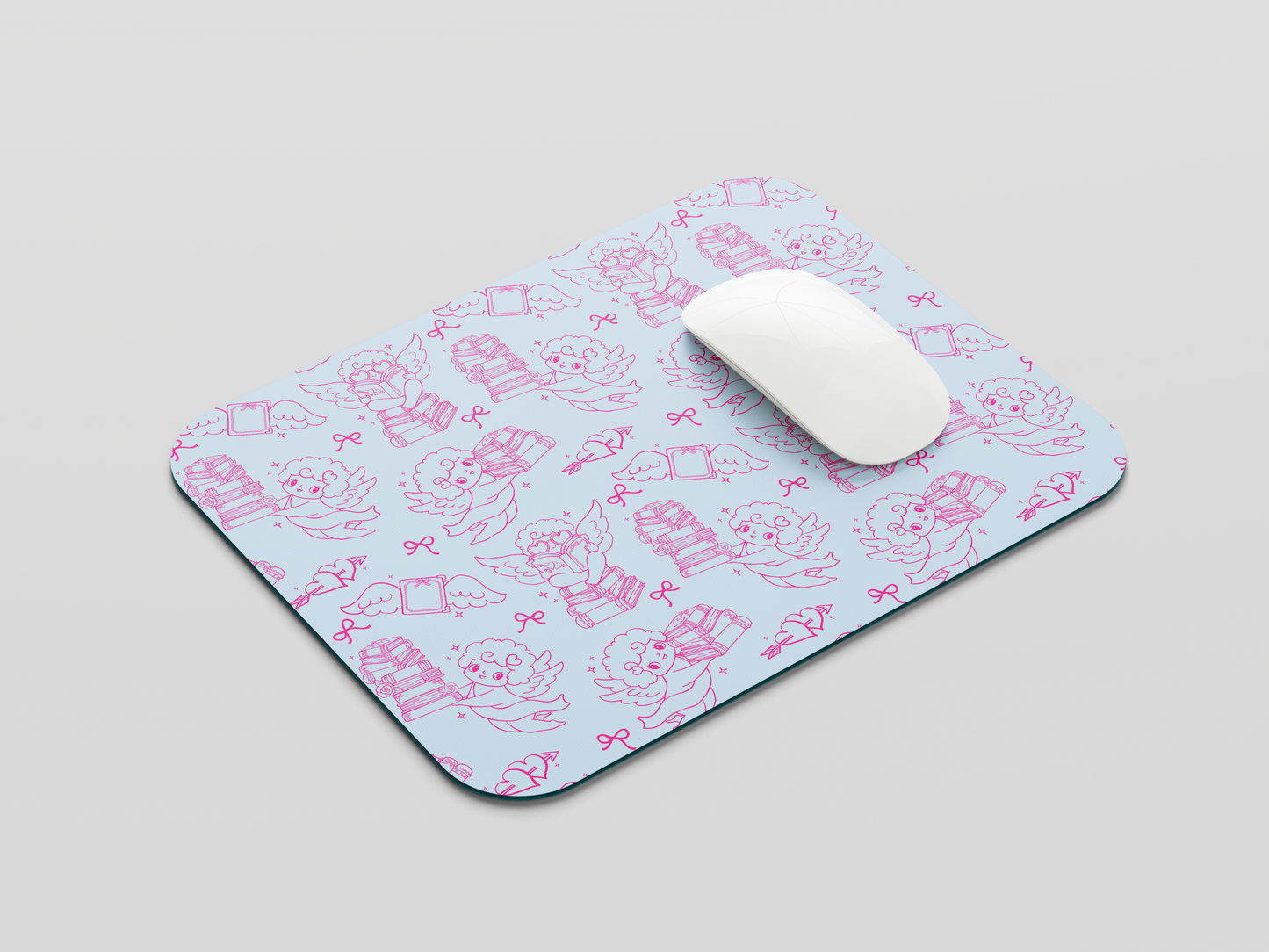 Cute Angel Mouse Pad