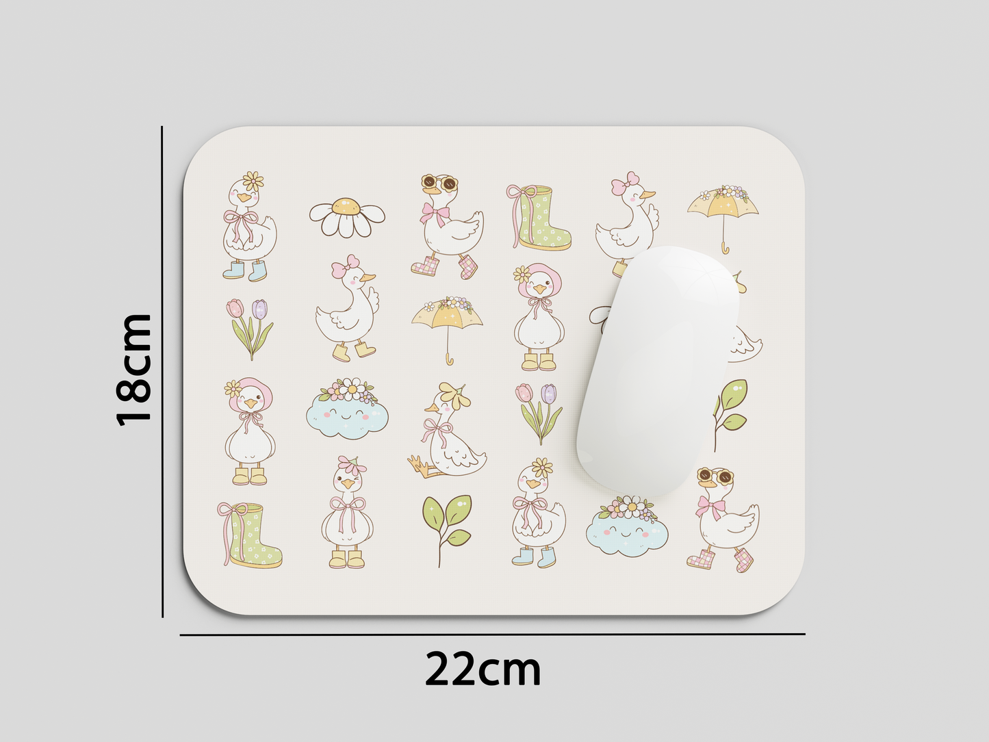 Cute Duckie Mouse Pad