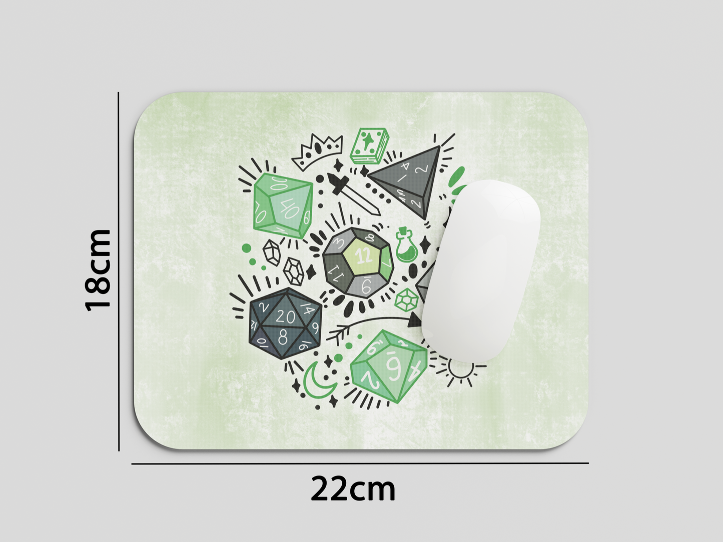 Dice Mouse Pad