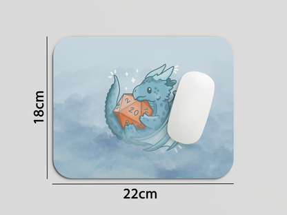 Dice Dragon Mouse Pad