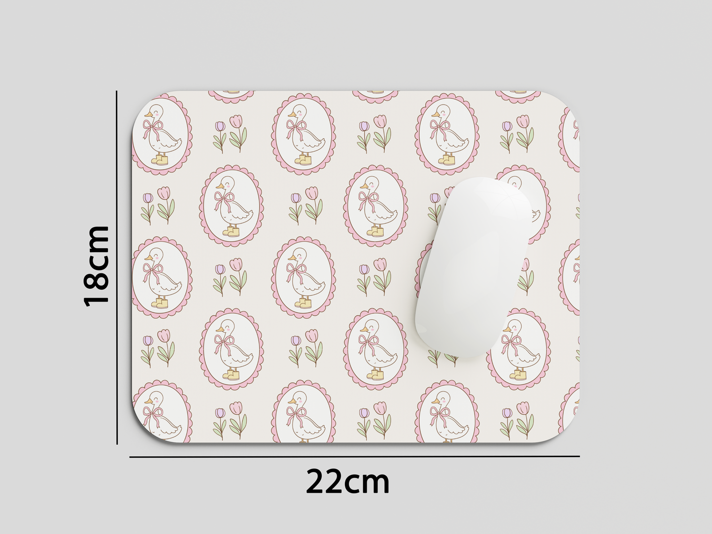 Ducky Frames Mouse Pad