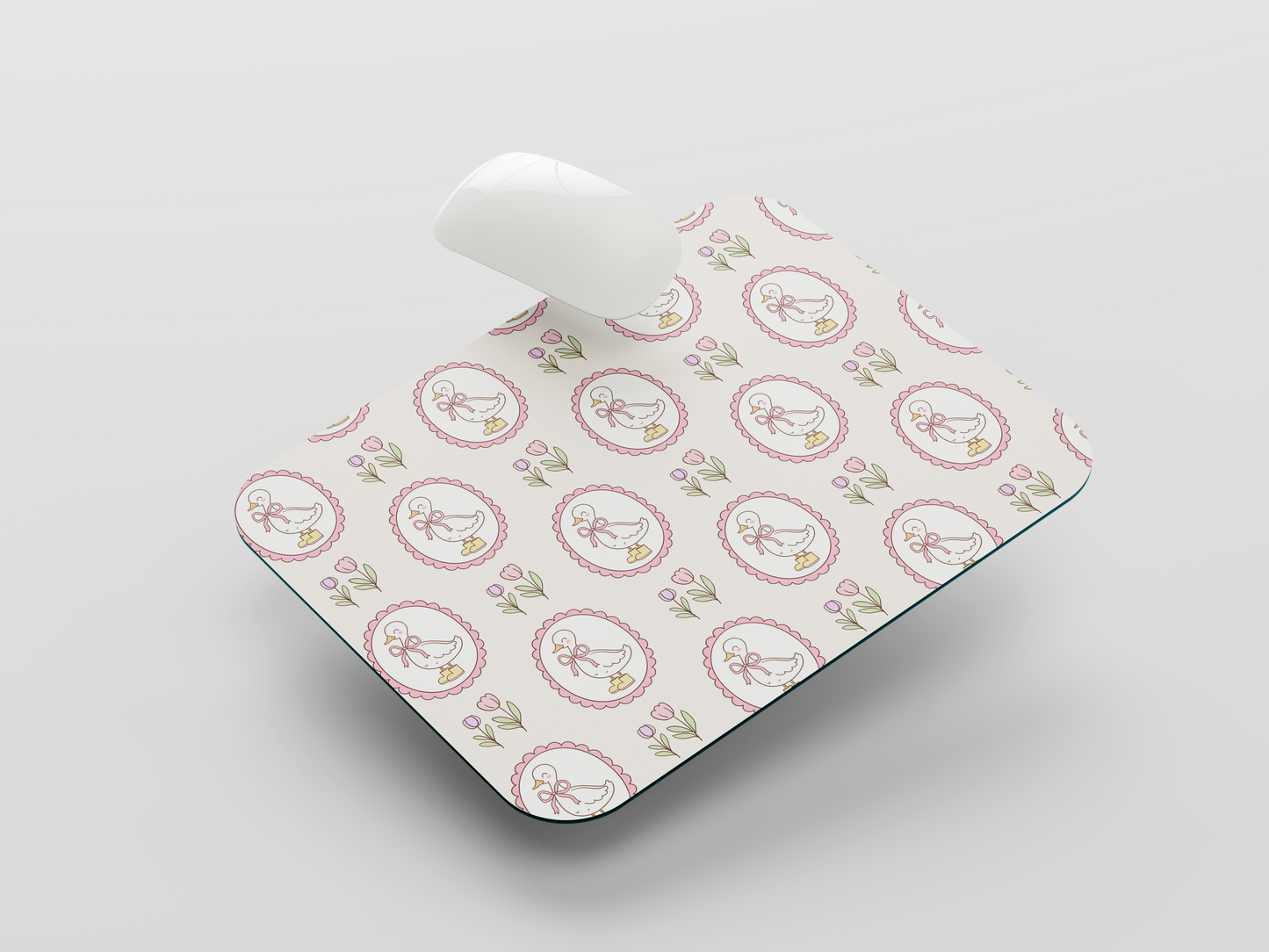 Ducky Frames Mouse Pad