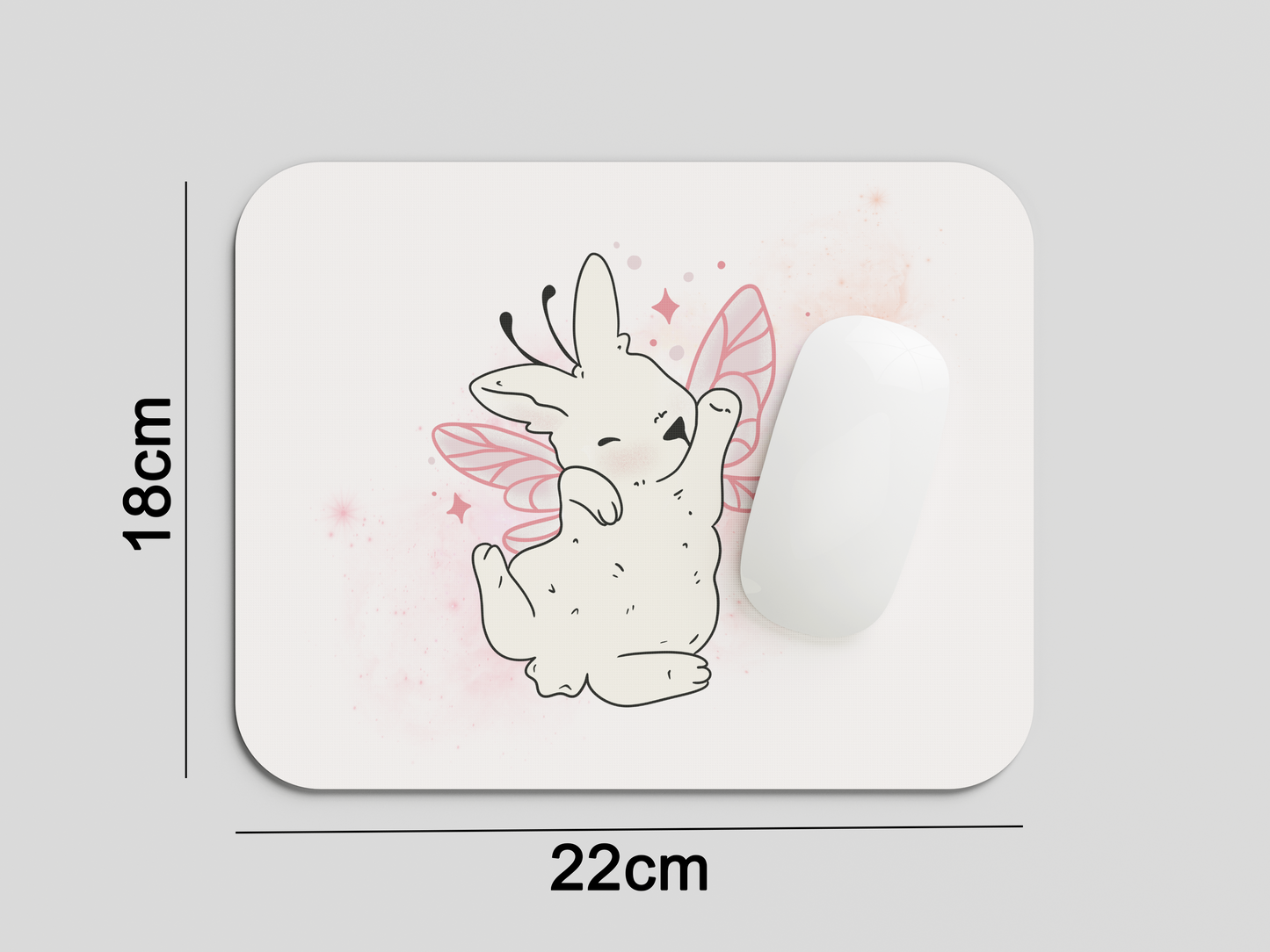 Bunny Fairy Mouse Pad