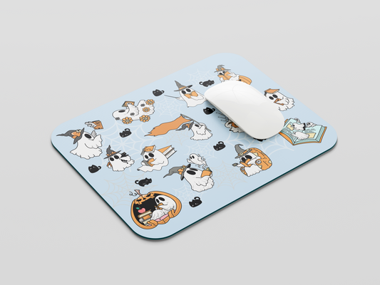 Bookish Ghosts Mouse Pad