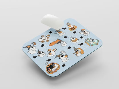 Bookish Ghosts Mouse Pad
