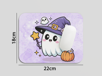 Ghosty Witch Mouse Pad