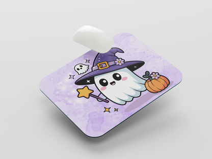 Ghosty Witch Mouse Pad