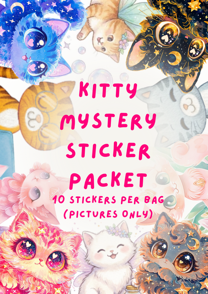 Kitty Mystery Stickers