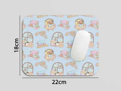 Reading Cats Mouse Pad