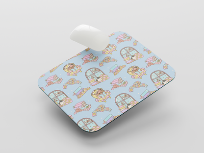 Reading Cats Mouse Pad