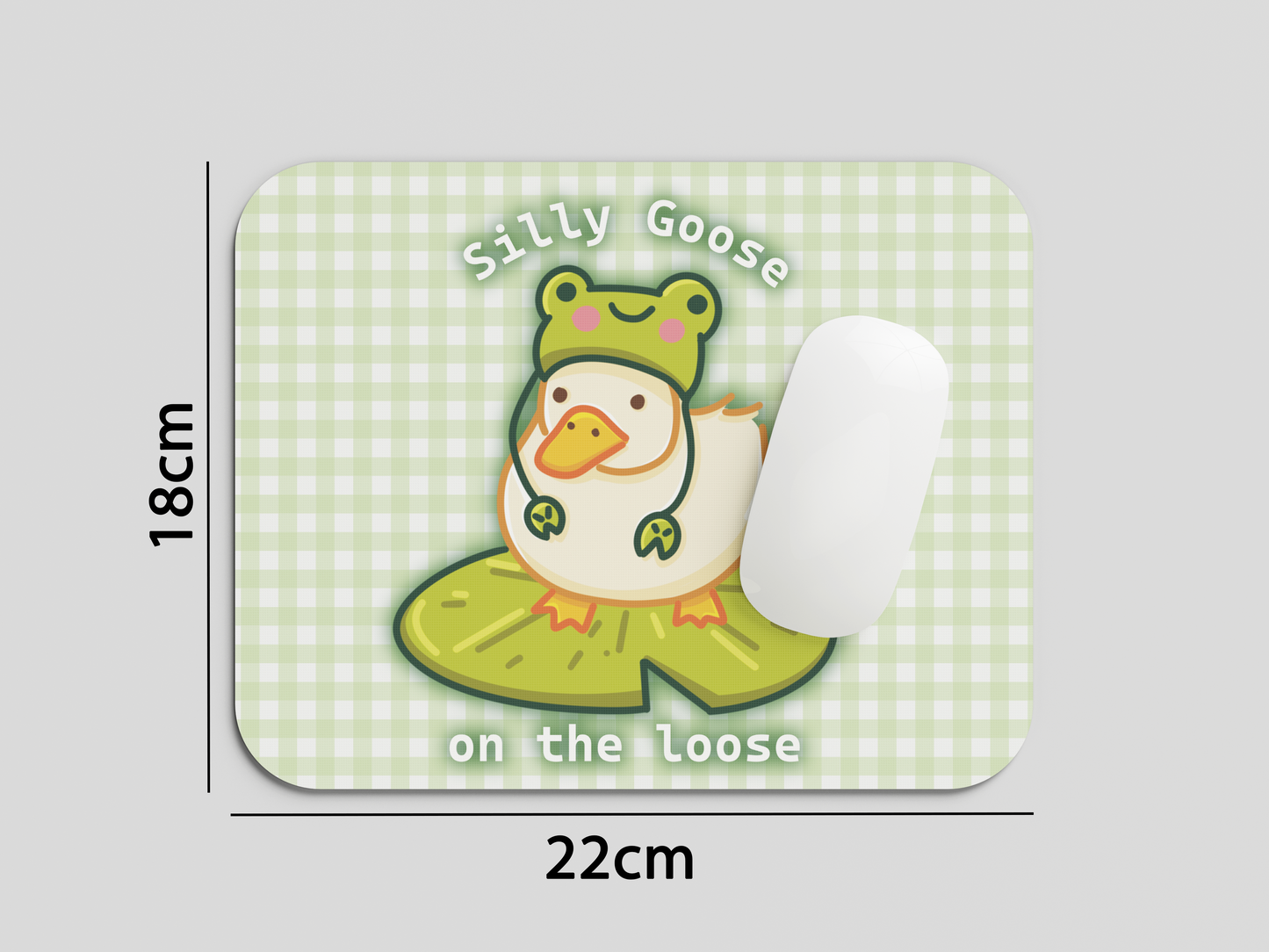 Silly Goose on the Loose Mouse Pad