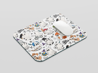Sporty Ghost Mouse Pad