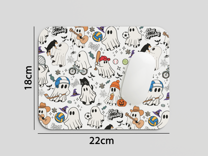 Sporty Ghost Mouse Pad