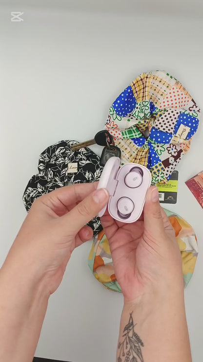 Autumn blob Secret Scrunchie
